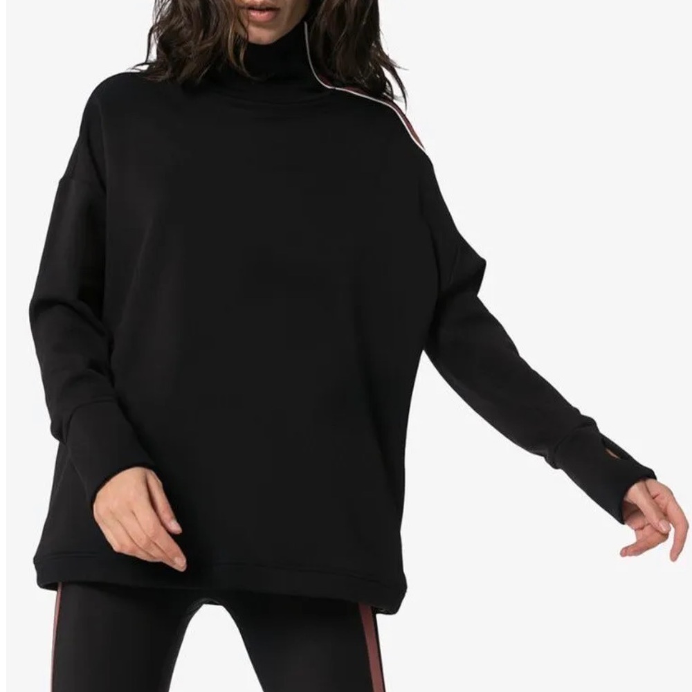 Sweaty Betty Infield Thermal Pullover Sweatshirt Fleece Line Velvet Accent